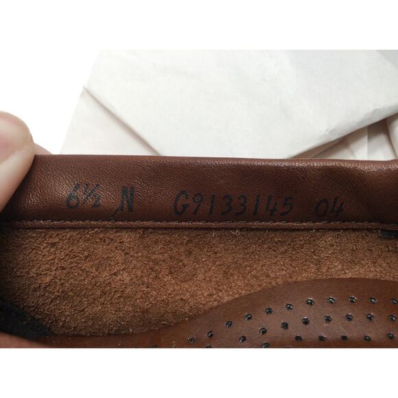 SAS Weave Loafer Chestnut Brown Womens 6.5N Comfort Shoe New - Picture 11 of 11